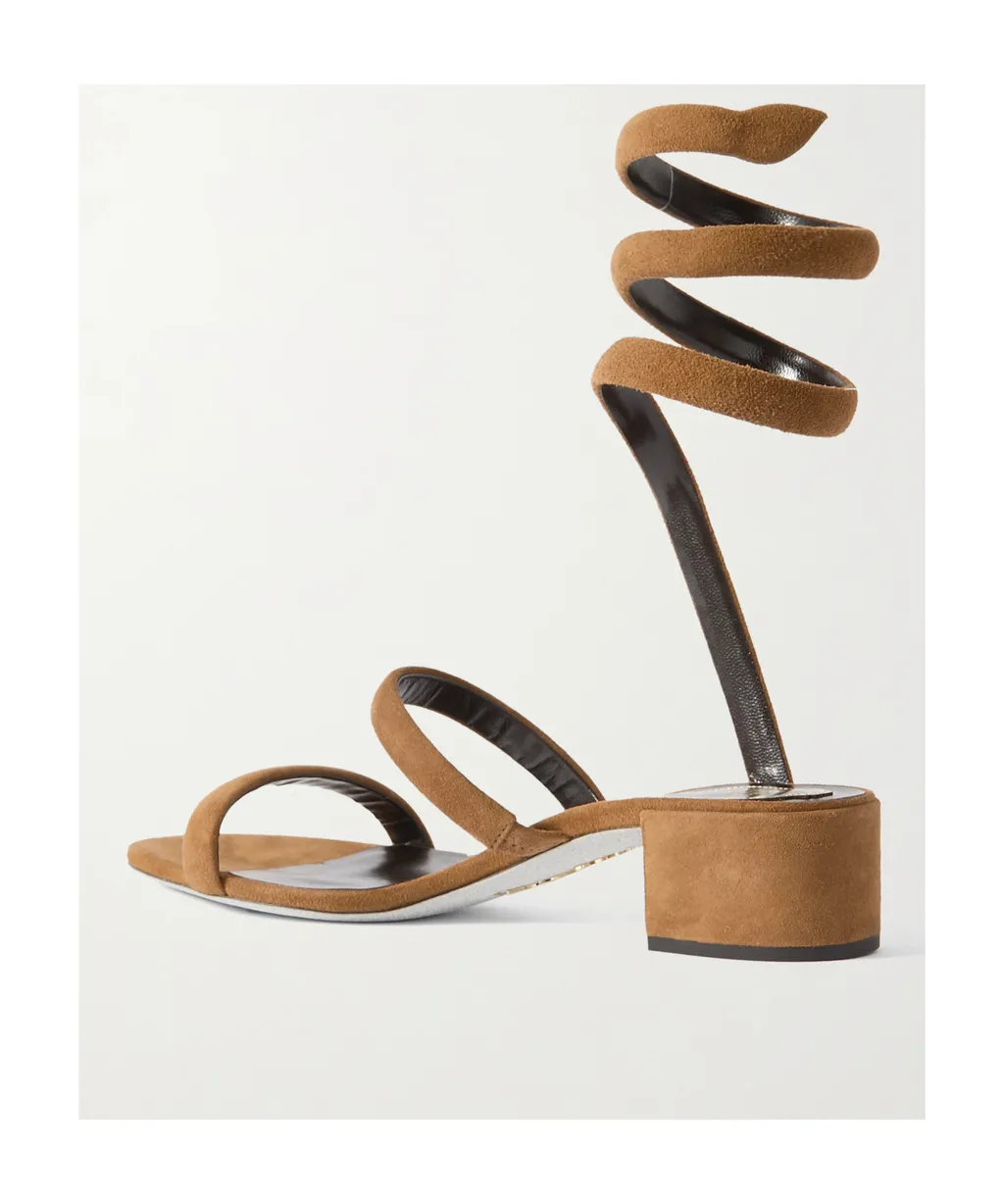 Round-Headed High-Heeled Sandals