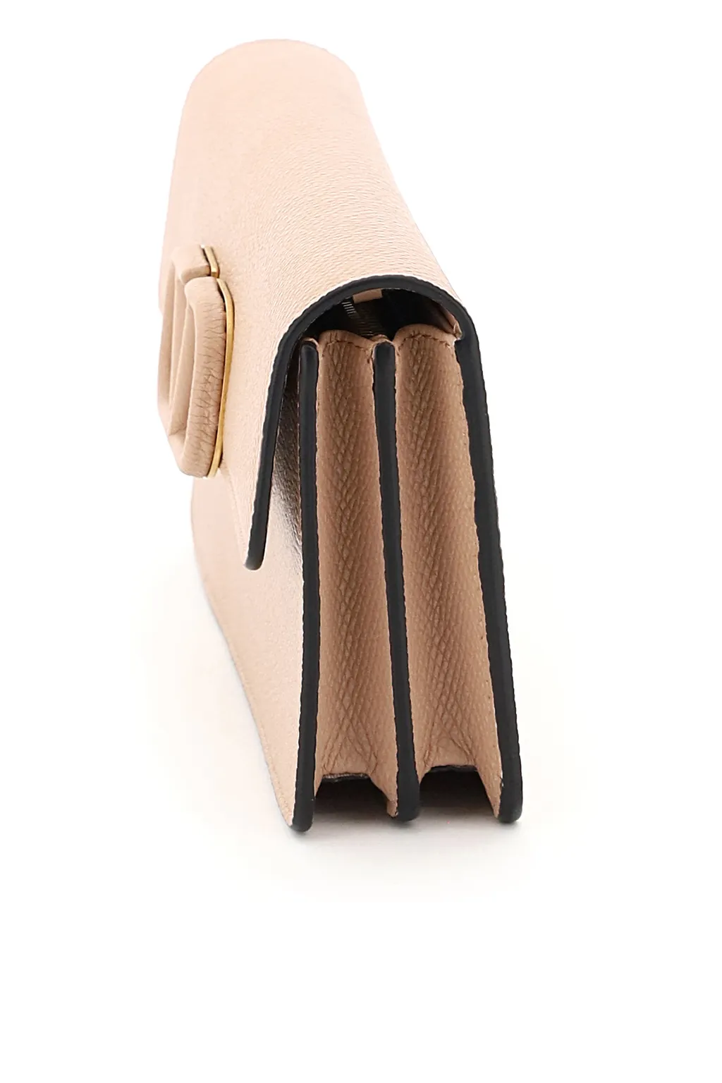 Valentino Vlogo Signature Foldover Top Clutch Bag