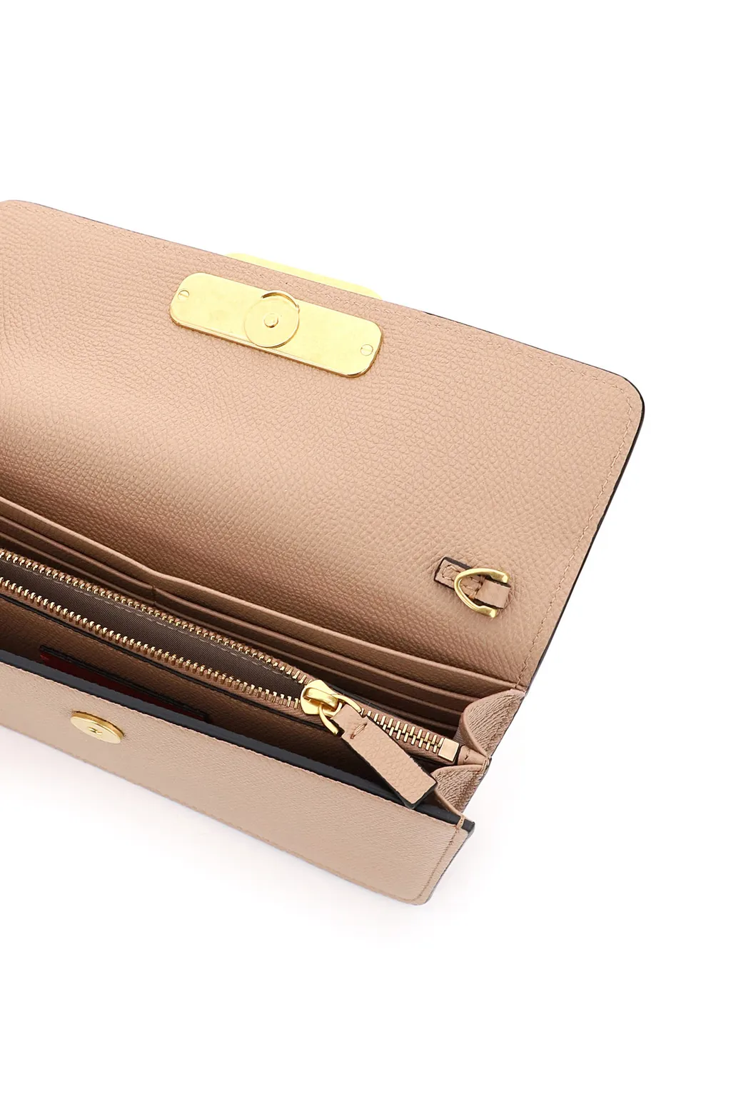 Valentino Vlogo Signature Foldover Top Clutch Bag