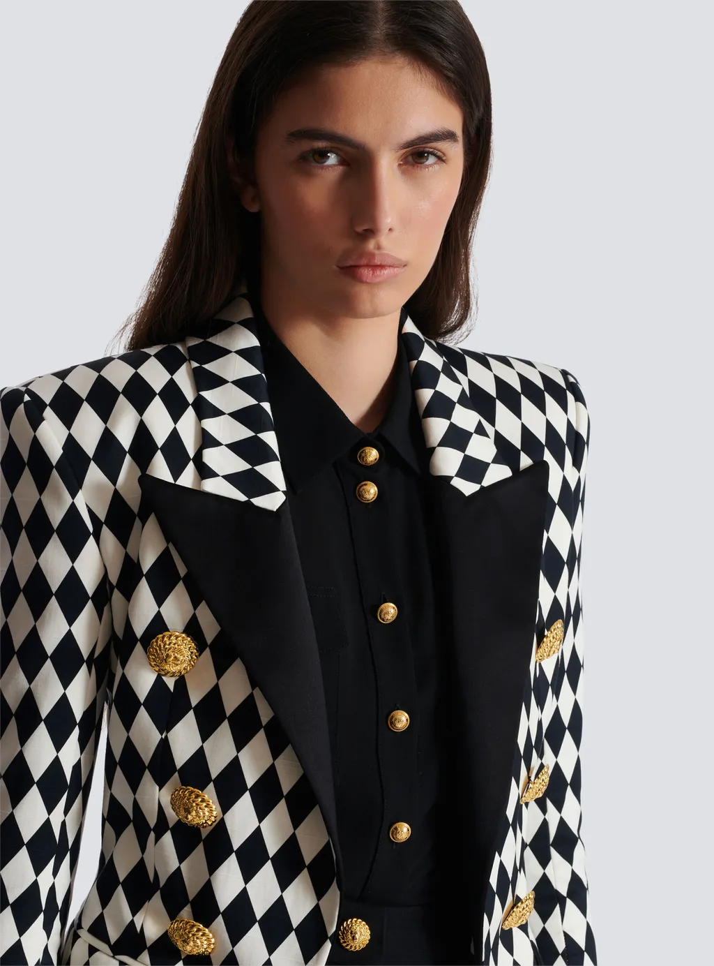 Balmain 6-Button Diamond Jacket