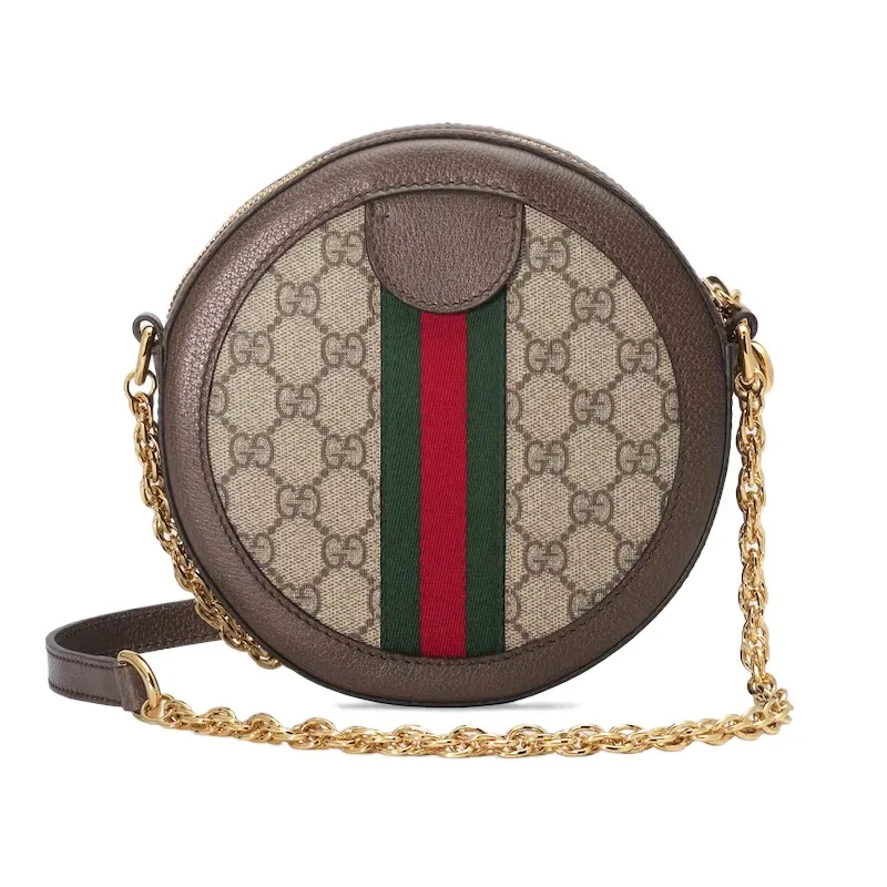 Gucci Ophidia Gg Supreme Mini Shoulder Bag