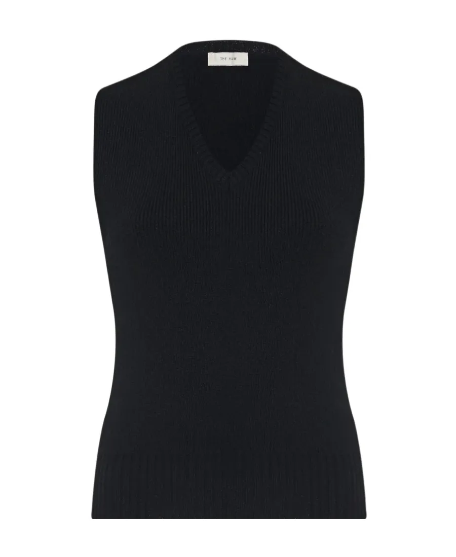 Comi Cashmere Sleeveless Sweater