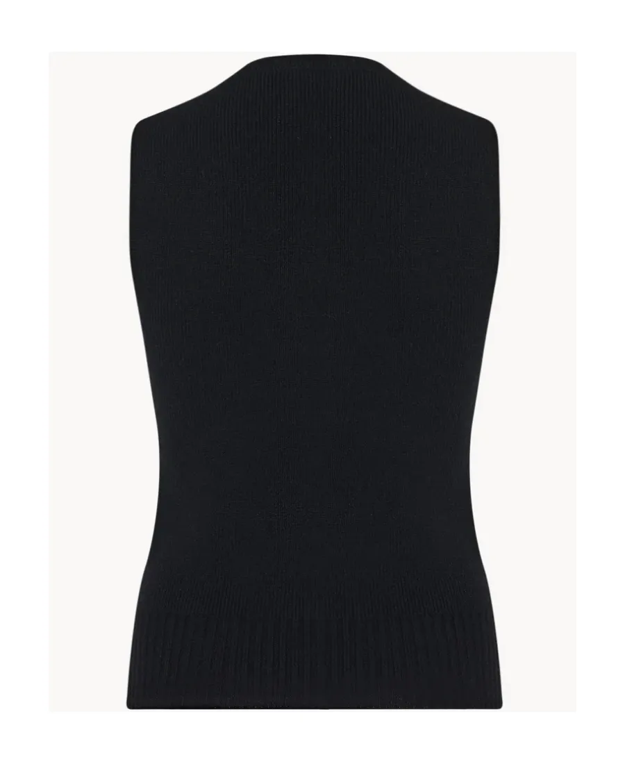 Comi Cashmere Sleeveless Sweater