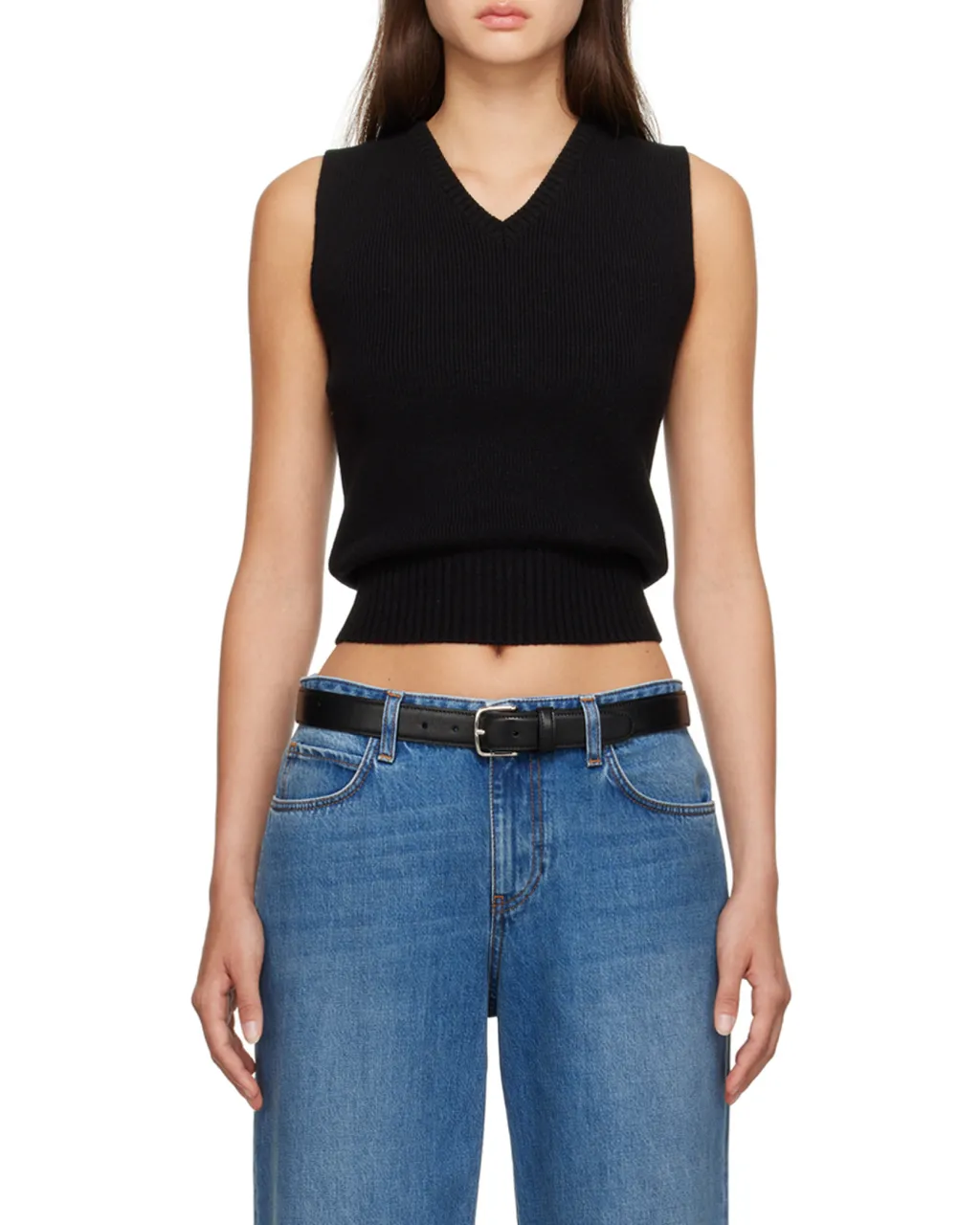 Comi Cashmere Sleeveless Sweater
