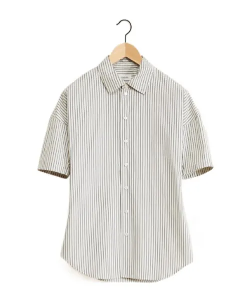 Striped Short-Sleeved Shirt