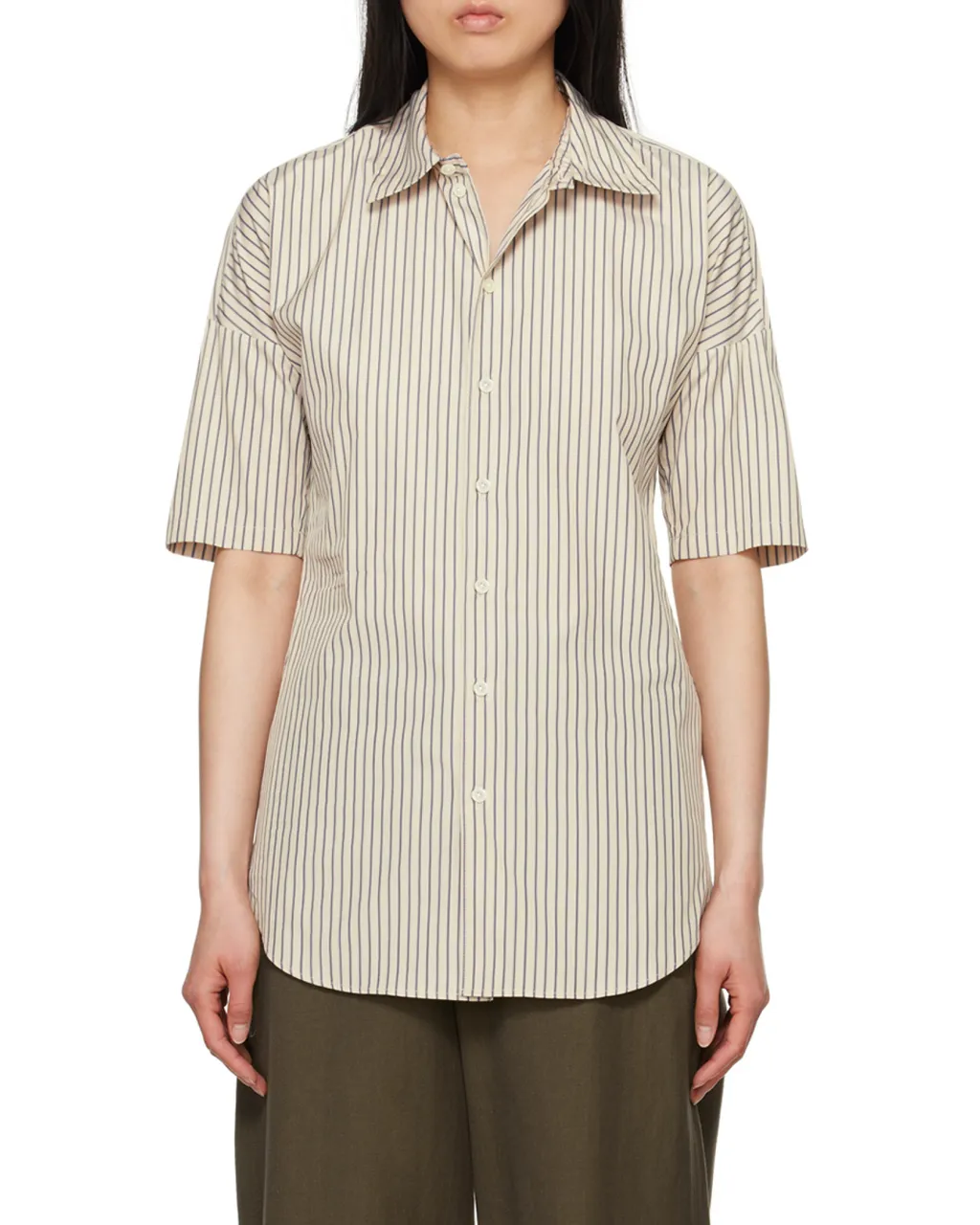 Striped Short-Sleeved Shirt