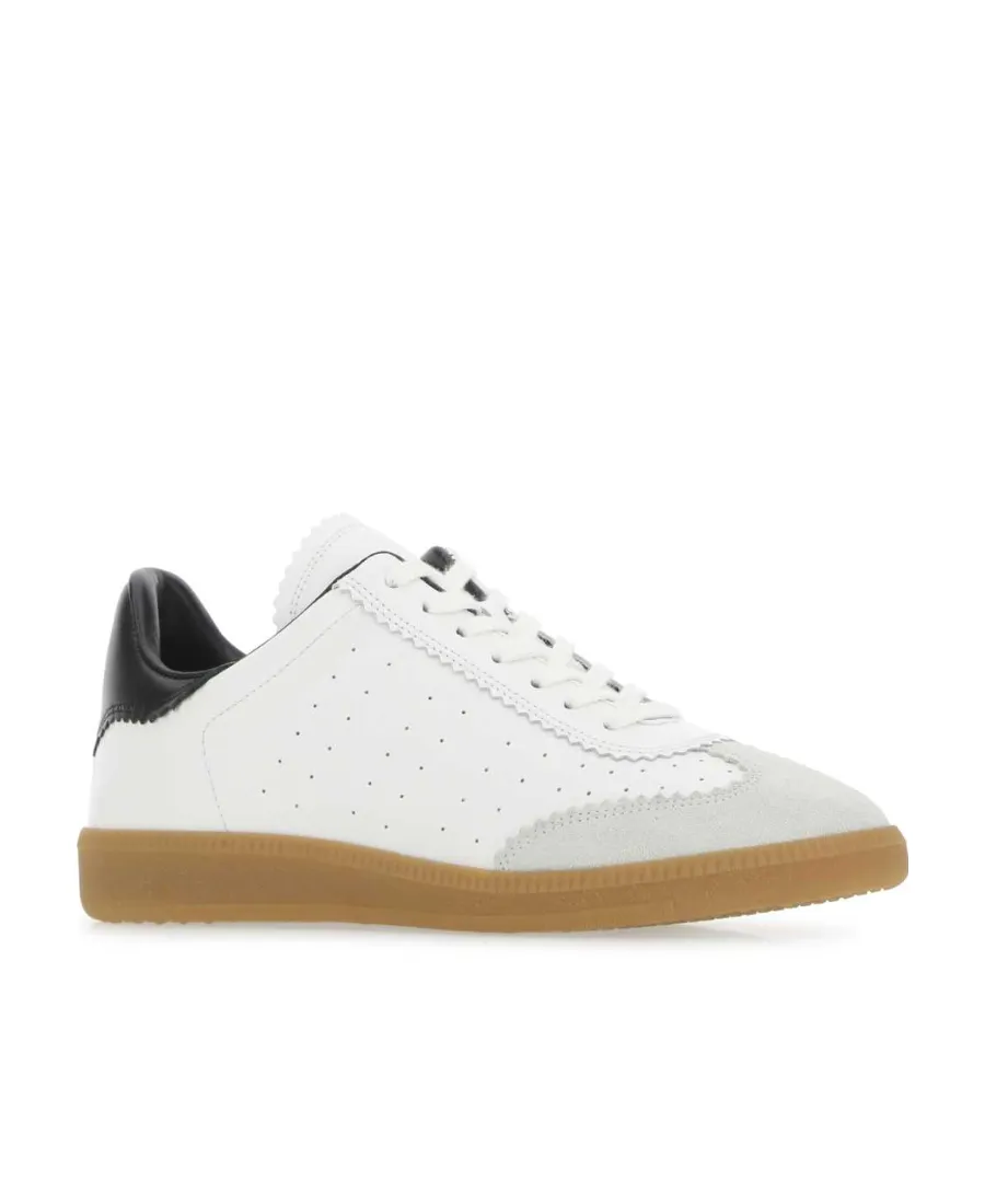 Isabel Marant Round Toe Lace-Up Sneakers