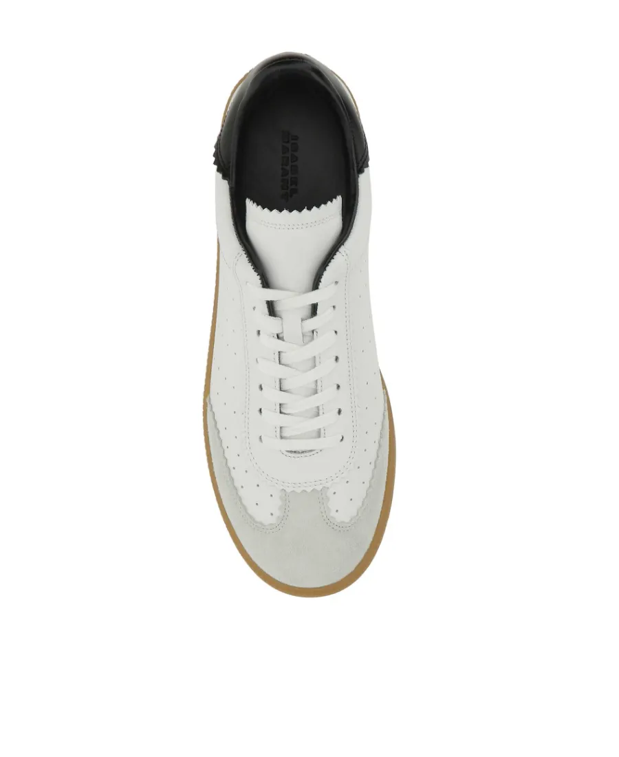 Isabel Marant Round Toe Lace-Up Sneakers