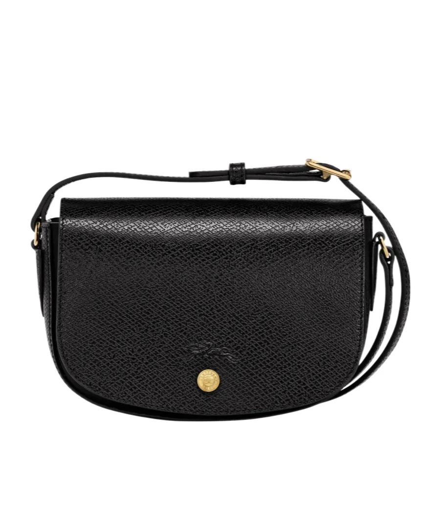 Longchamp S Pure Logo-Debossed Crossbody Bag