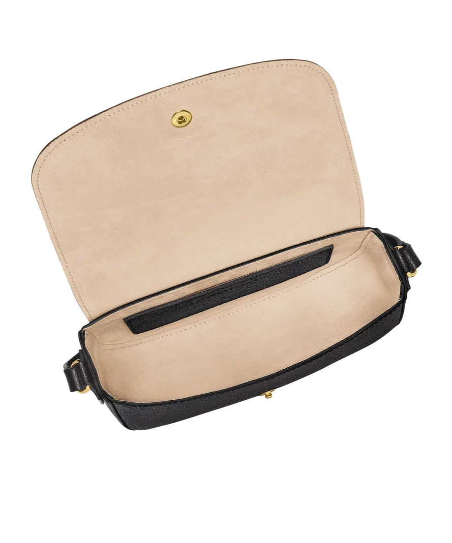 Longchamp S Pure Logo-Debossed Crossbody Bag