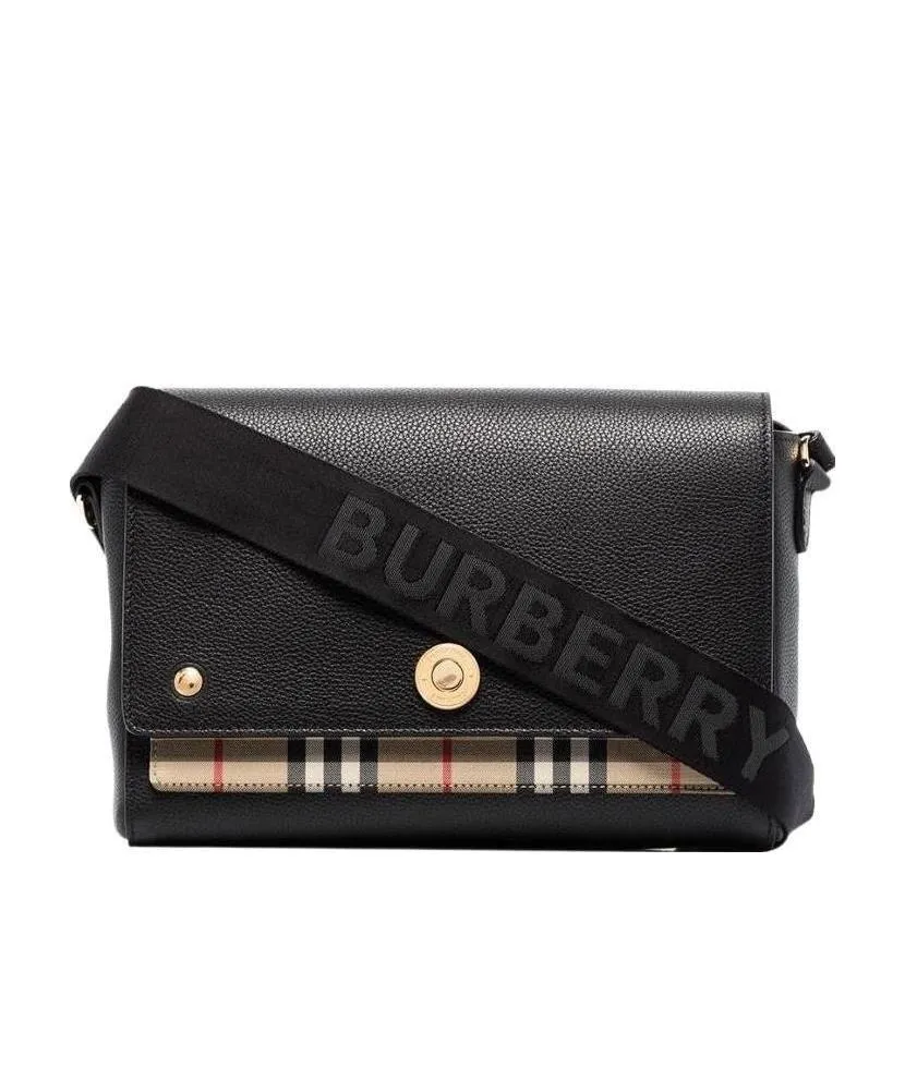 Burberry Vintage Checked Note Crossbody Bag
