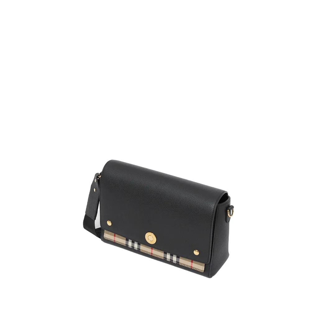 Burberry Vintage Checked Note Crossbody Bag