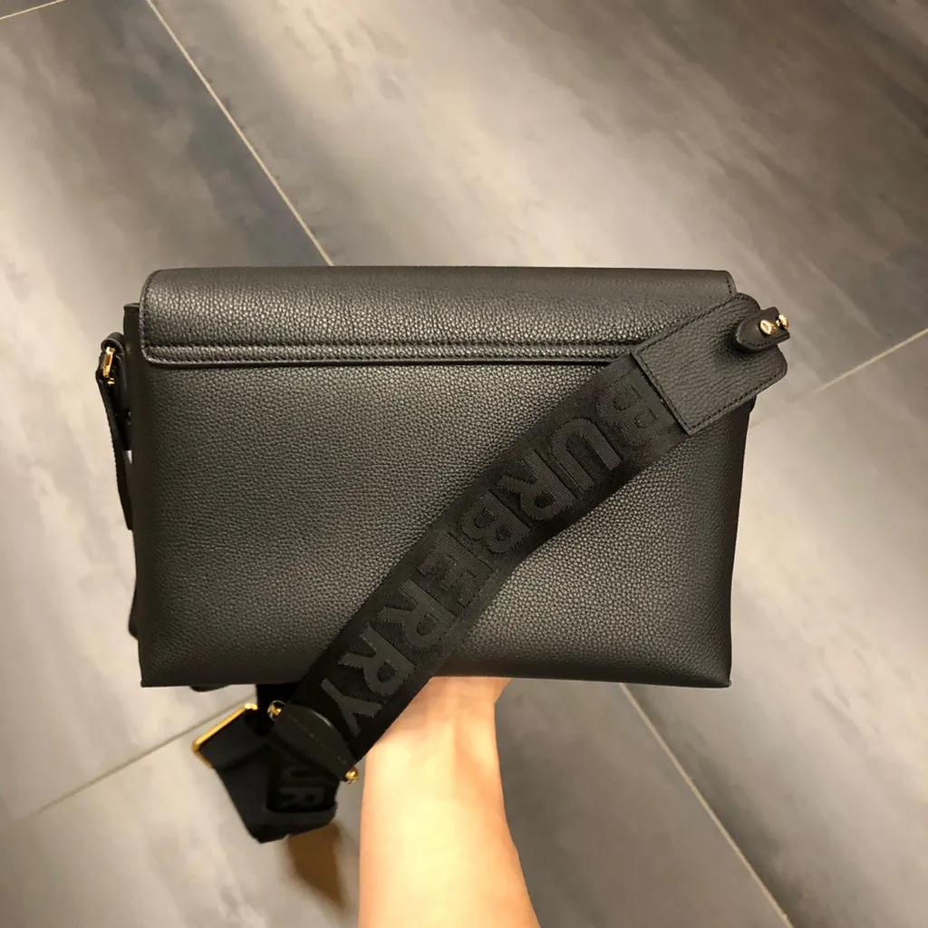 Burberry Vintage Checked Note Crossbody Bag