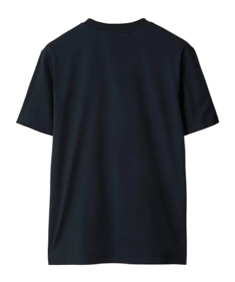 Burberry Logo Embroidered Crewneck T-Shirt