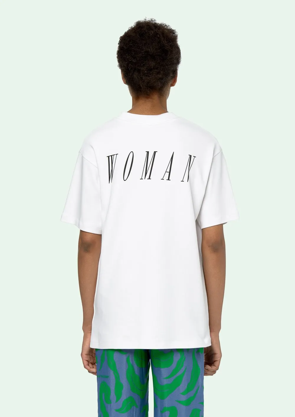 Oversized Brushstroke Arrow T-Shirt