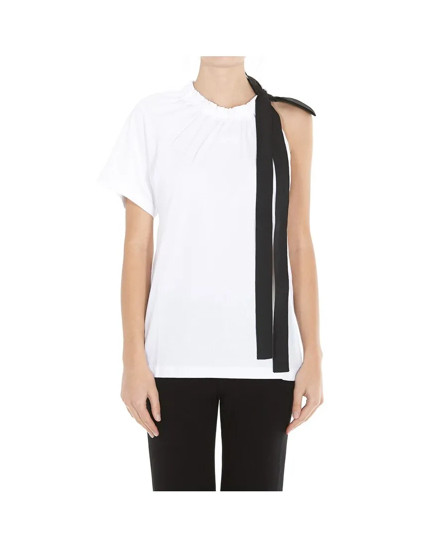Ruffle Detail T-Shirt