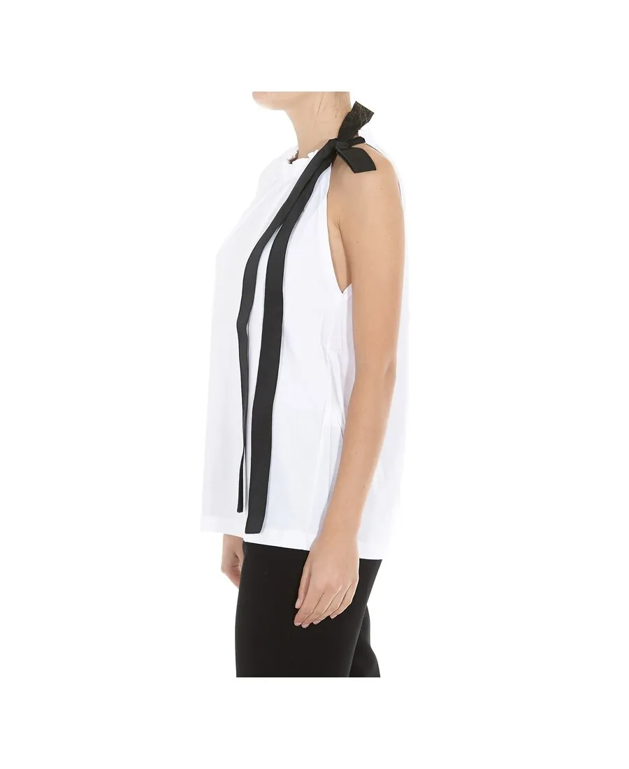 Ruffle Detail T-Shirt