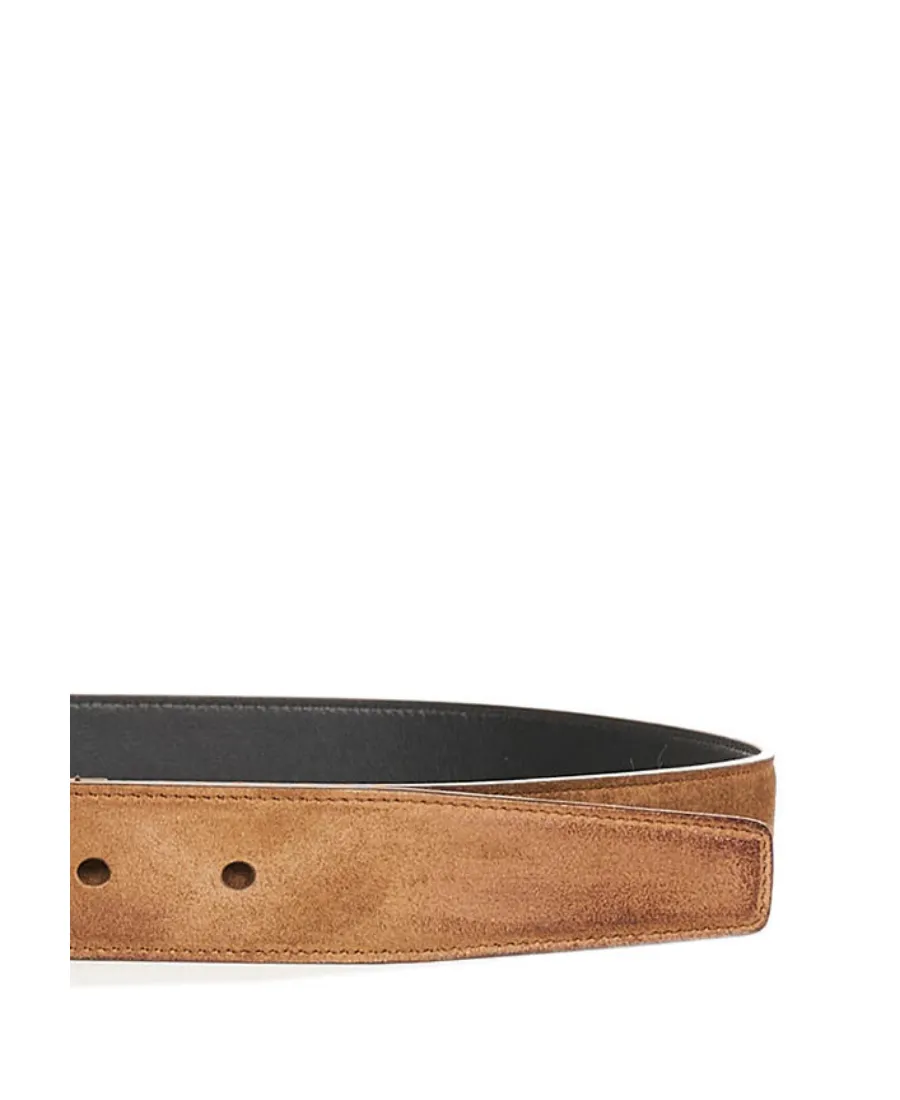Saint Laurent Logo Plaque Belt