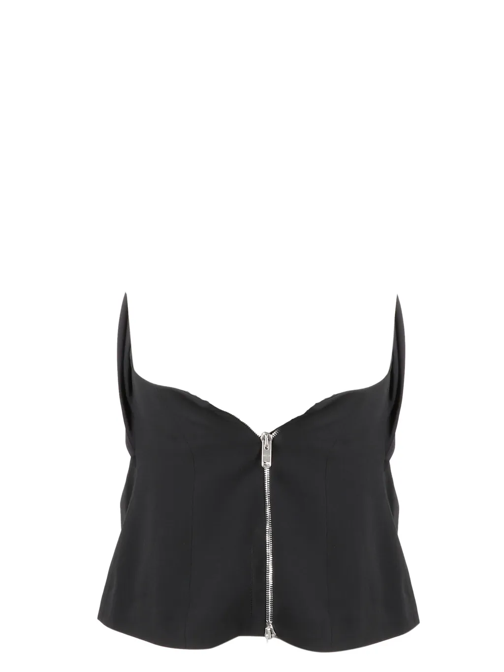 Twist-Detail Halterneck Top