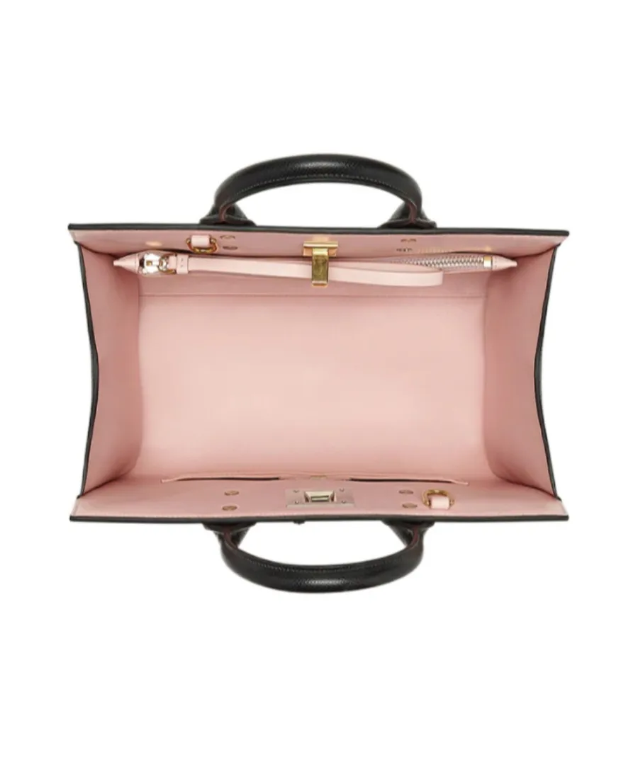 Salvatore Ferragamo Studio Box Medium Top Handle Bag