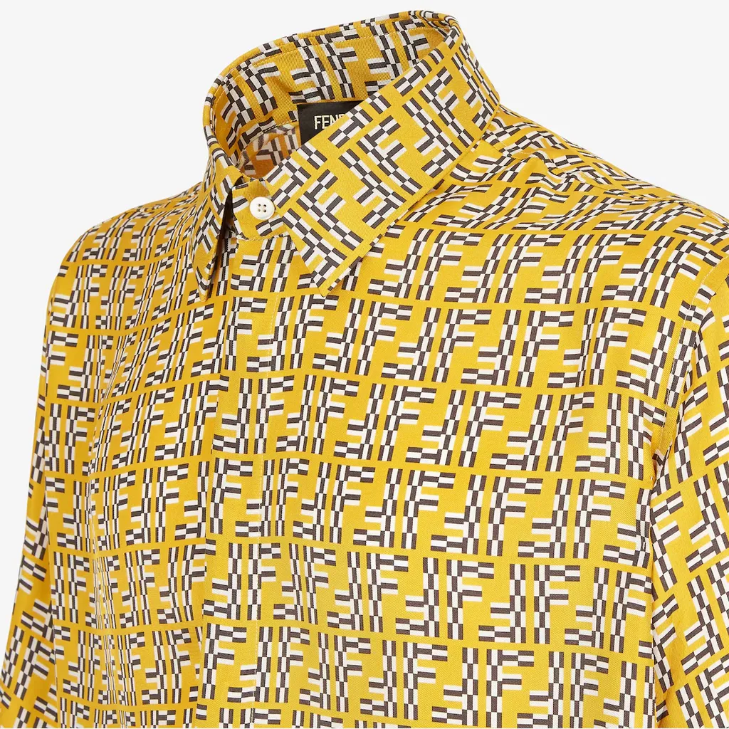 Fendi Ff Printed Short-Sleeve Shirt