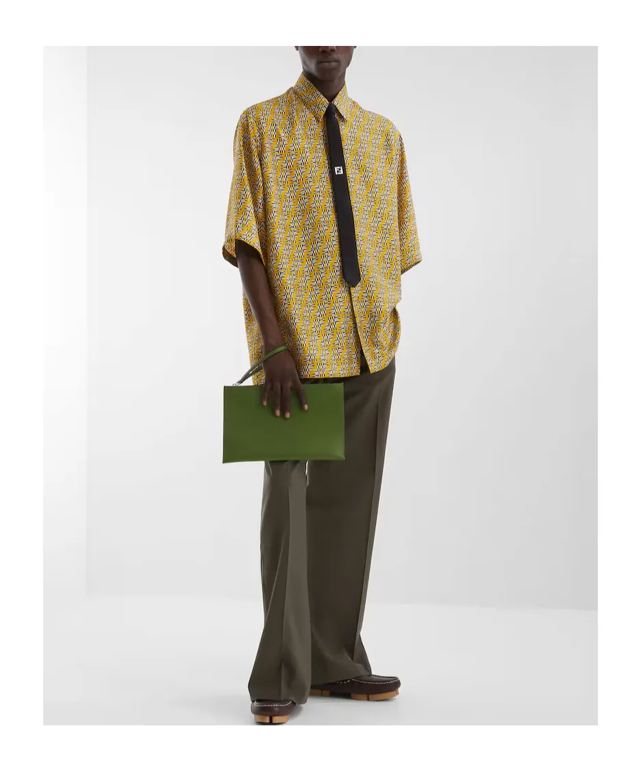 Fendi Ff Printed Short-Sleeve Shirt