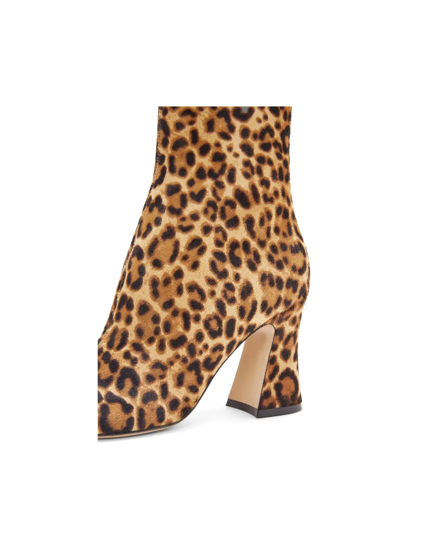 Calle Bootie In Hairy Calfskin