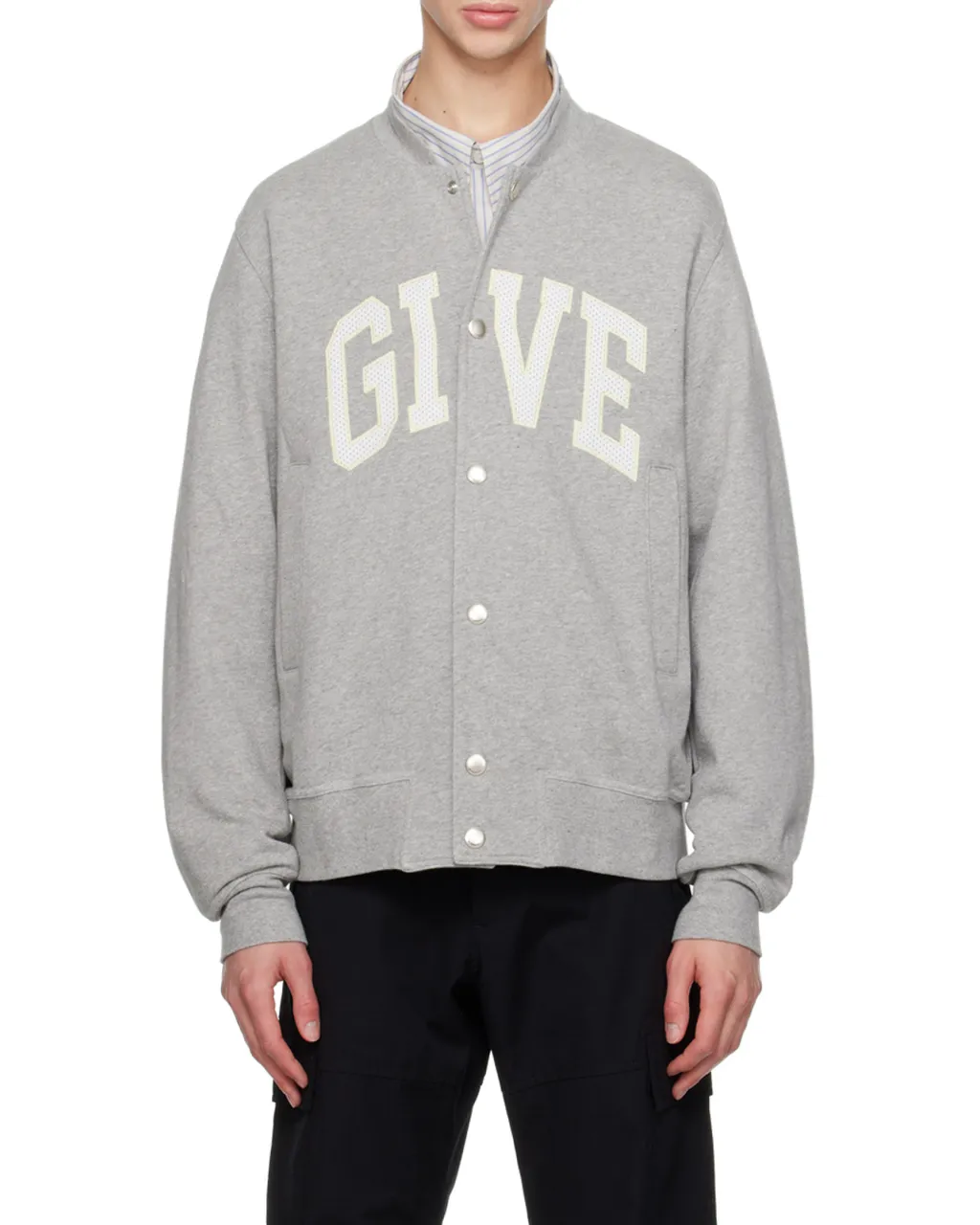 Givenchy Logo Printed College Varsity Jacket
