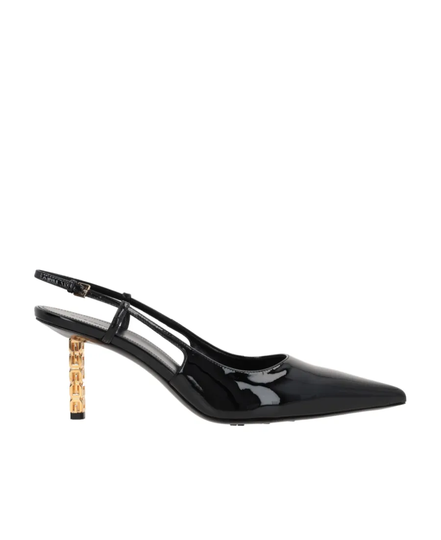 Givenchy G Cube Slingback Buckle-Detailed Pumps