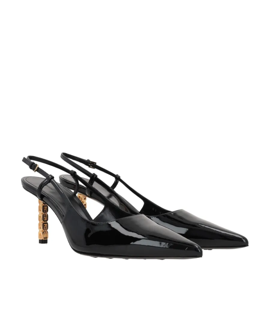 Givenchy G Cube Slingback Buckle-Detailed Pumps