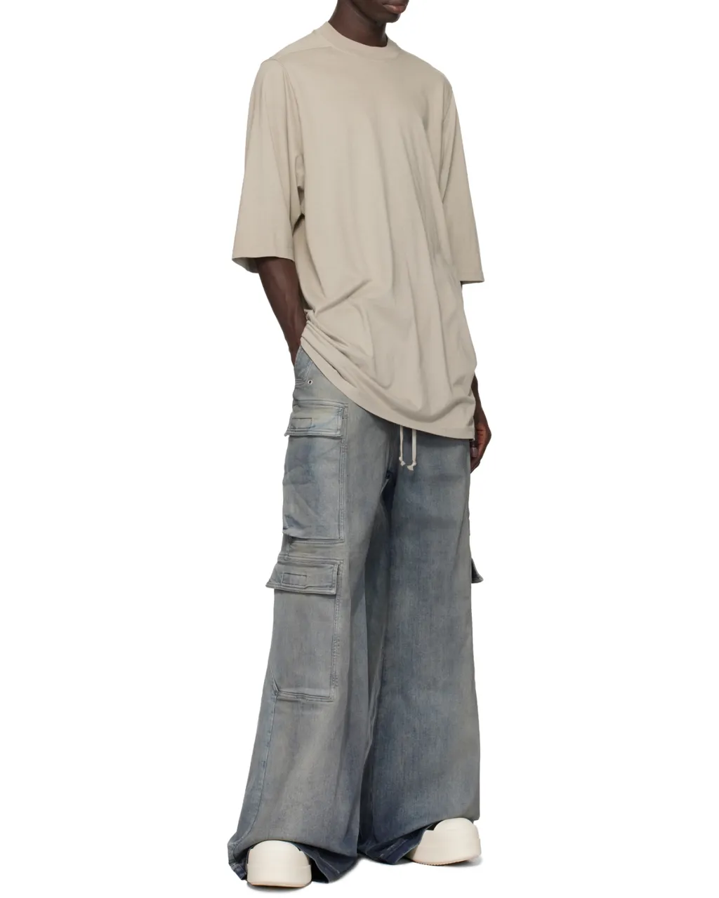 Rick Owens Drkshdw Double Cargo Jumbo Belas Jeans