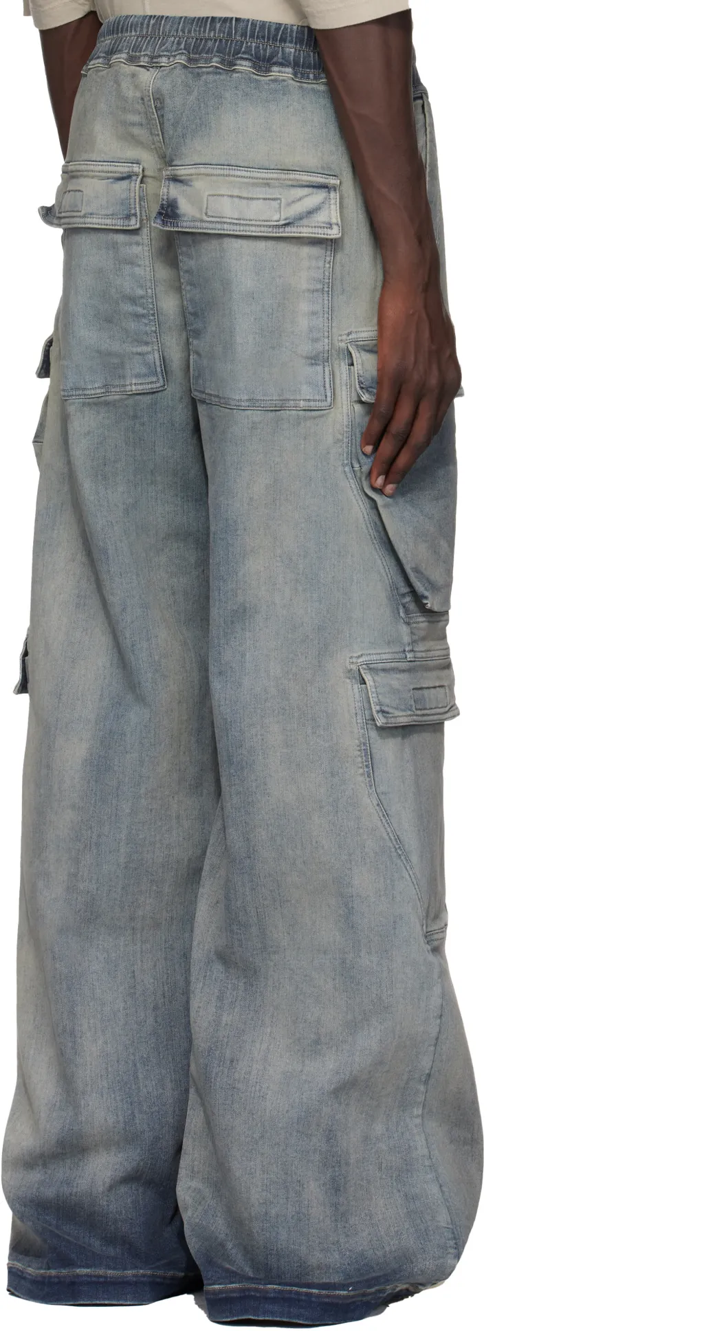 Rick Owens Drkshdw Double Cargo Jumbo Belas Jeans