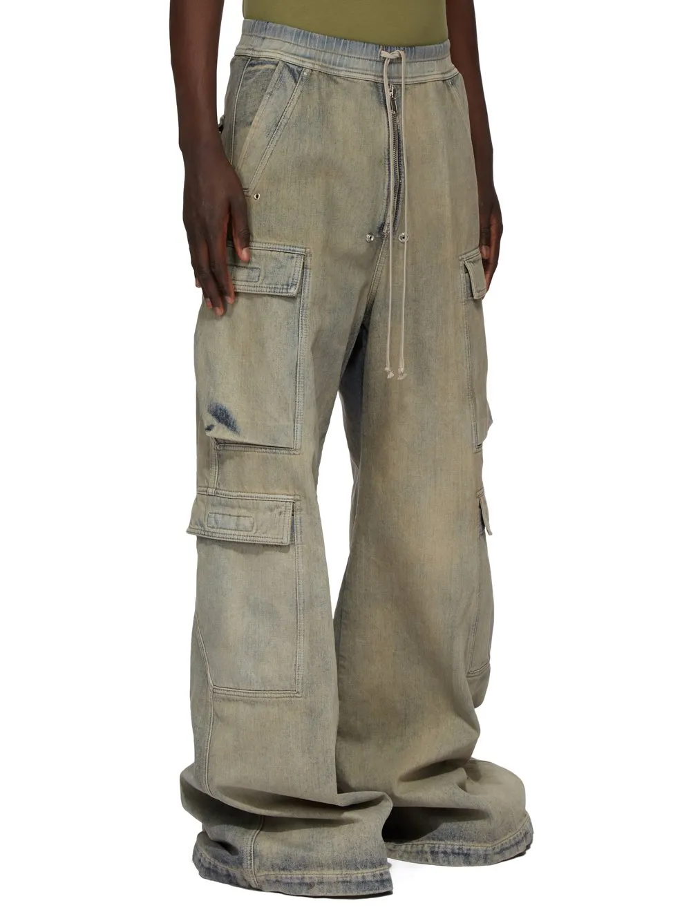 Rick Owens Drkshdw Double Cargo Jumbo Belas Jeans