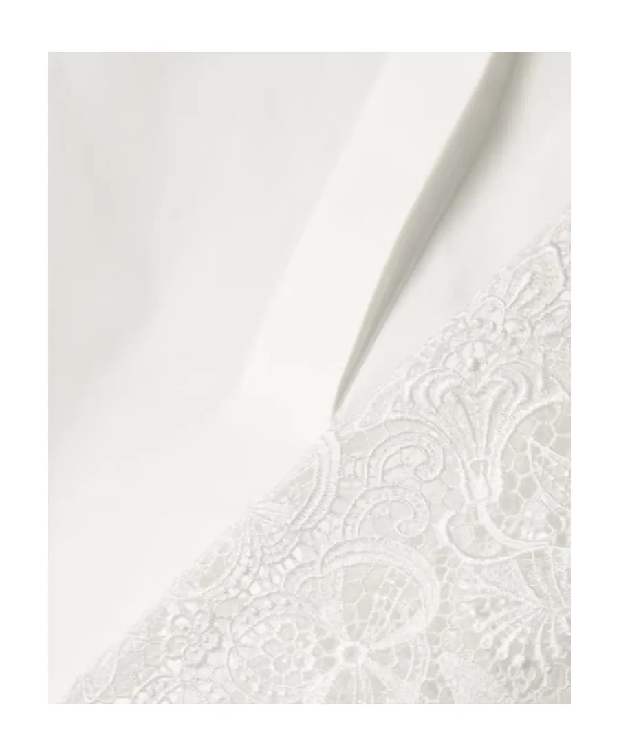 Ide Lace Stitching Blouse
