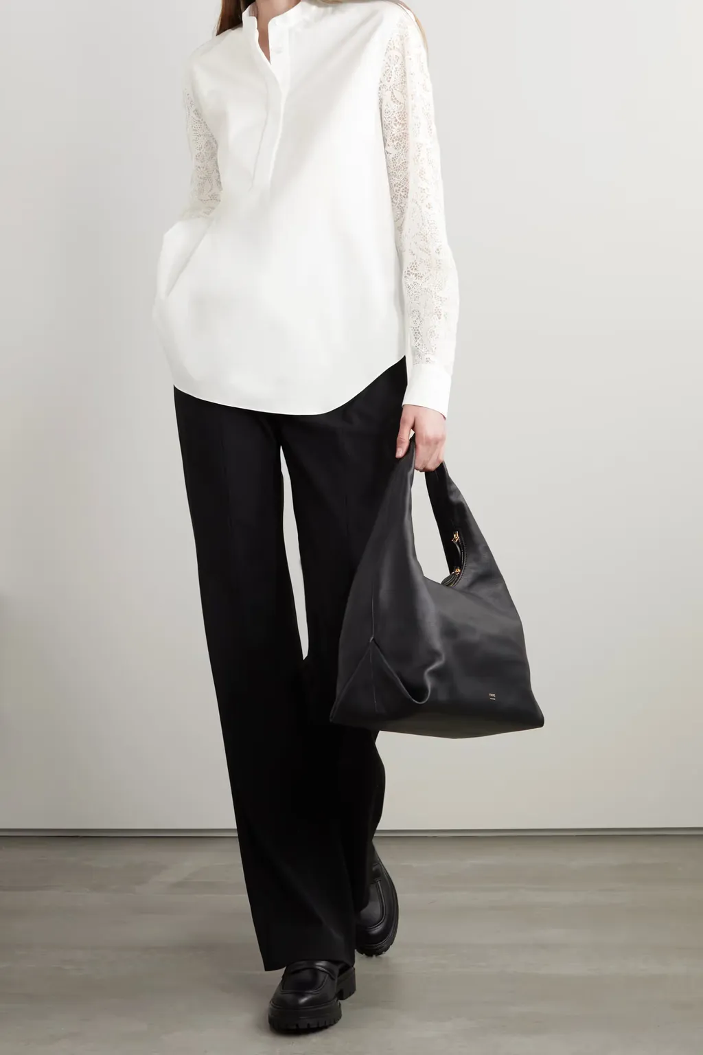 Ide Lace Stitching Blouse
