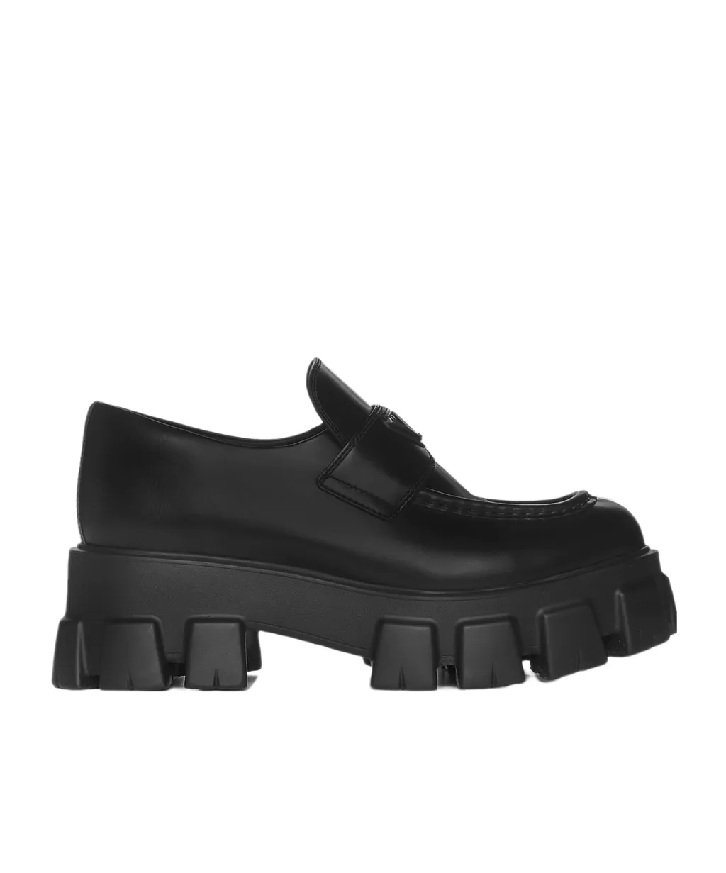 Prada Monolith Chunky Loafers