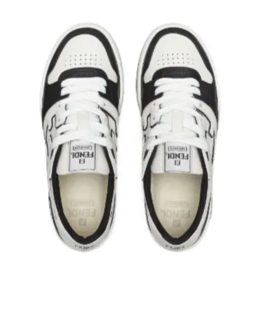 Fendi Match Panelled Low-Top Sneakers