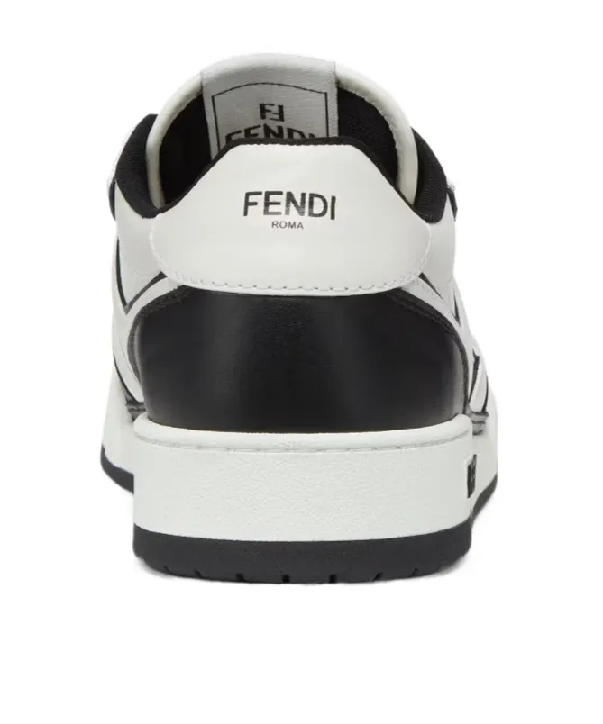 Fendi Match Panelled Low-Top Sneakers