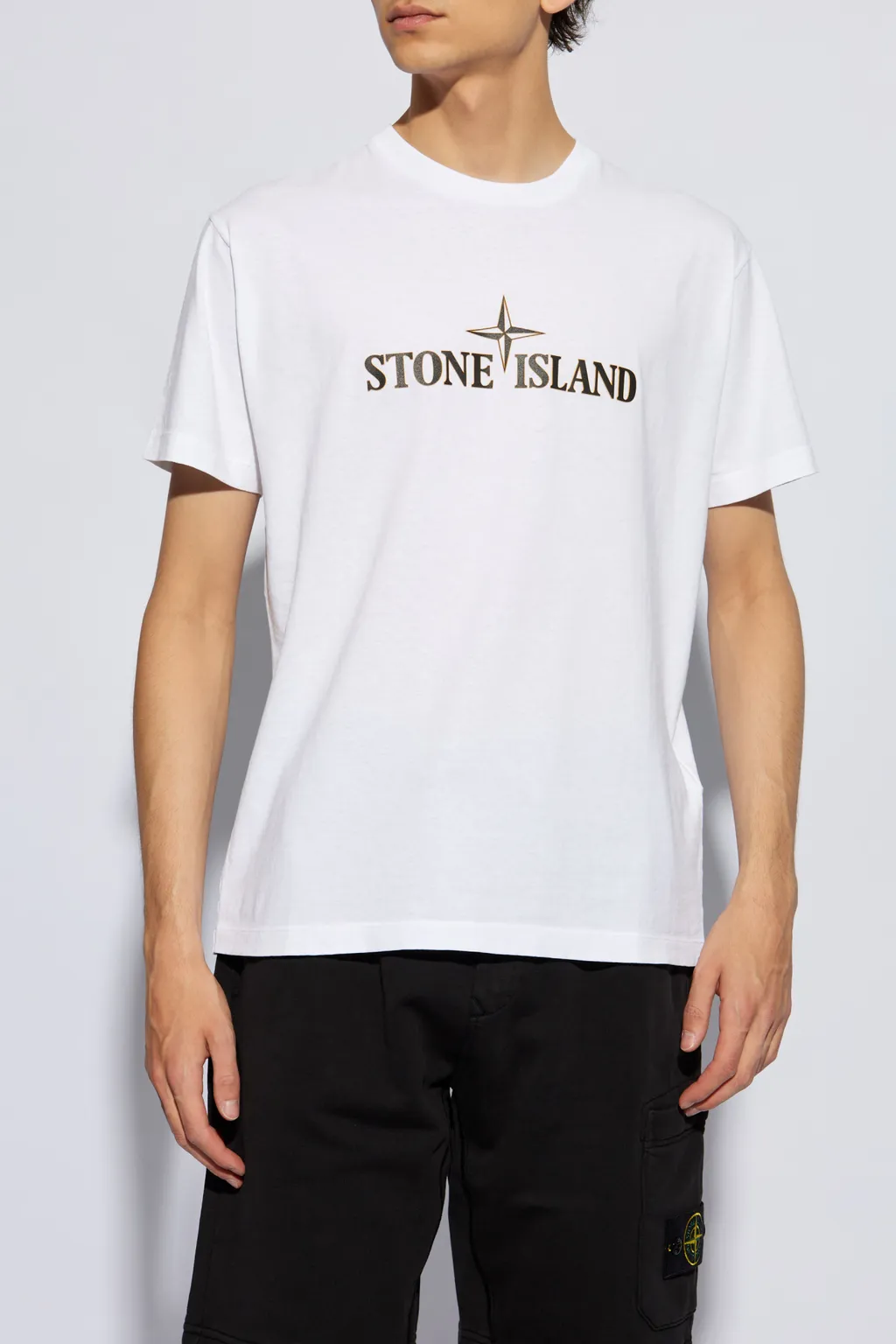 Compass-Print Cotton T-Shirt