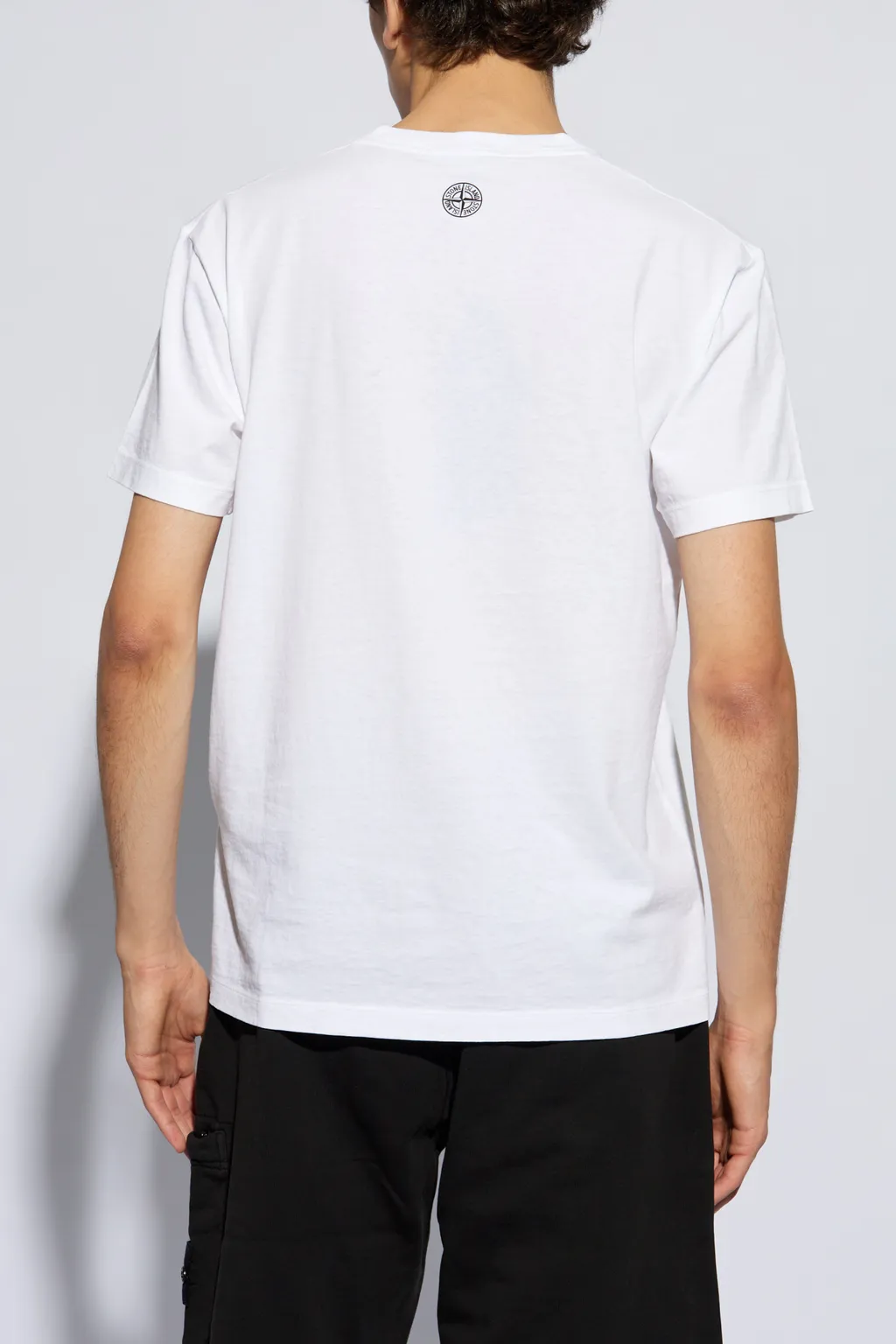 Compass-Print Cotton T-Shirt