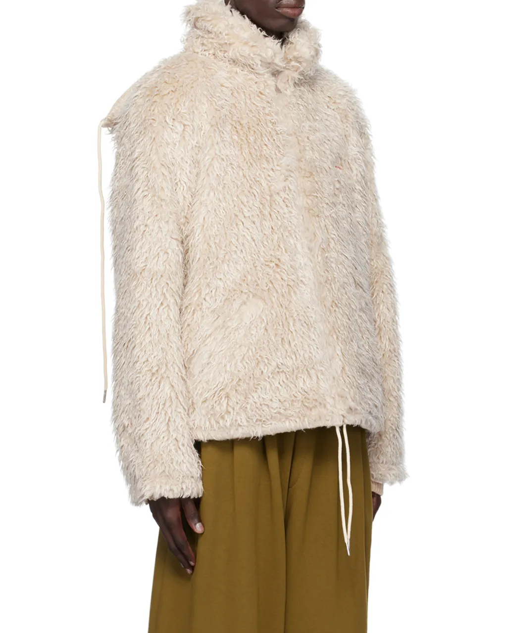 Marni Logo Patch Zipped Coat