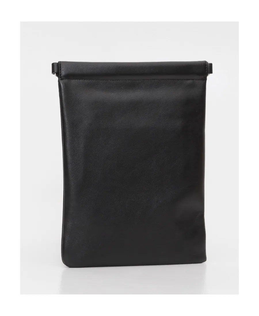 Saint Laurent Logo Flat Crossbody Bag