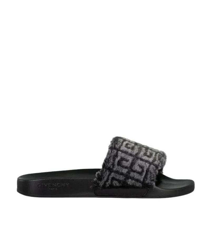 Givenchy Allover 4G Pattern Slippers