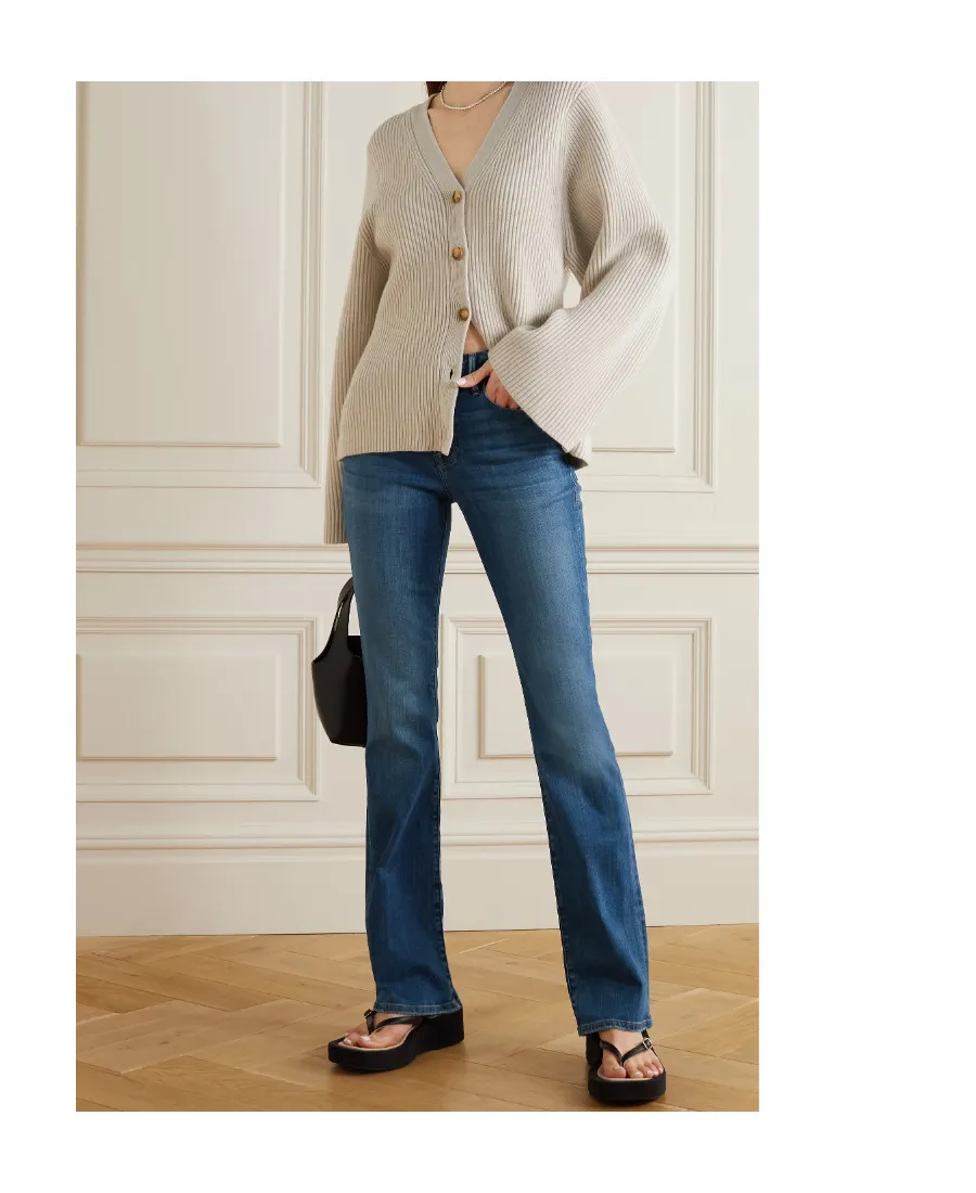 Mid-Rise Jeans