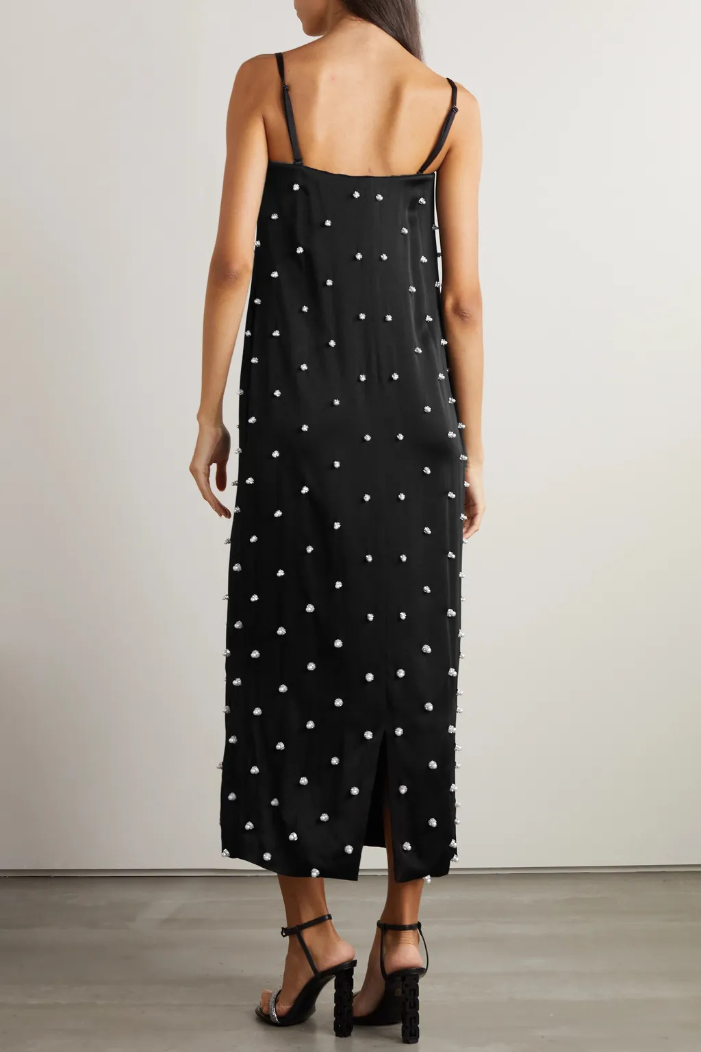 Embellished Mid-Length Dress