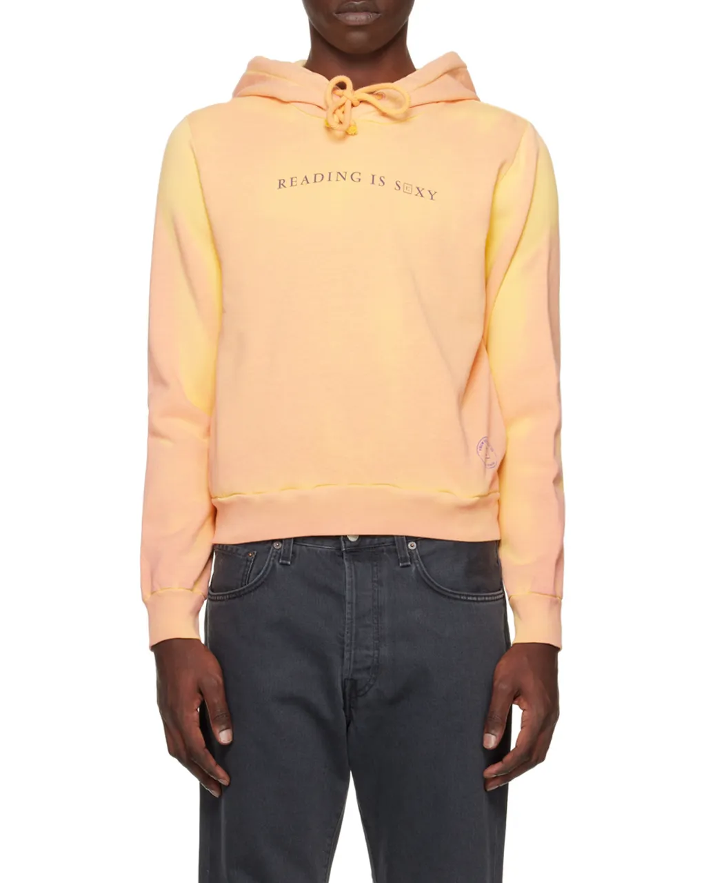 Acne Studios Reactive Cropped Hoodie