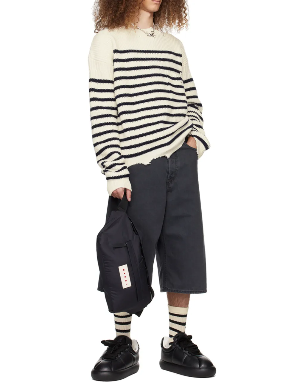 Marni Padded Low-Top Sneakers