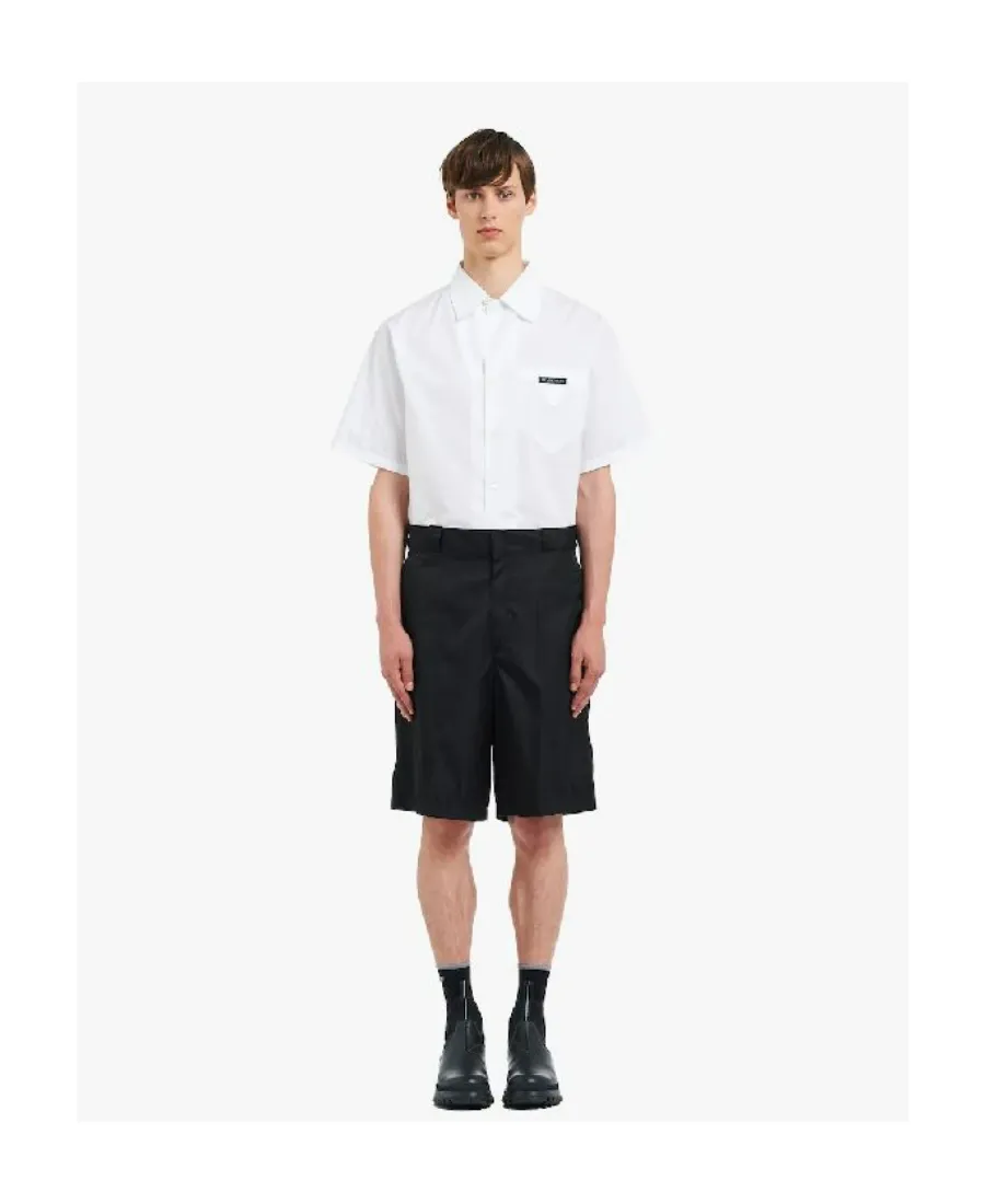 Prada Straight Leg Bermuda Shorts