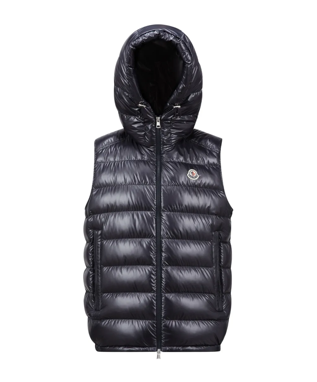 Moncler Barant Logo Patch Gilet