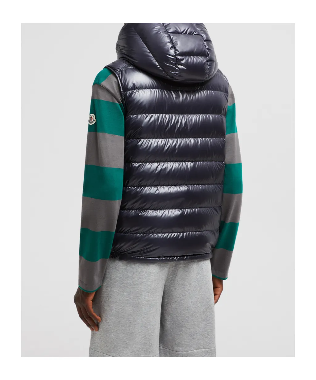Moncler Barant Logo Patch Gilet